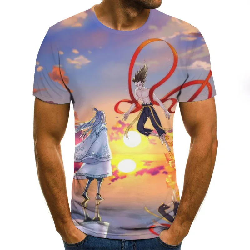 

2020 Summer Newest 3D Printed T Shirt Men Joker Casual Male tshirt Short Sleeve Funny T Shirts Tops