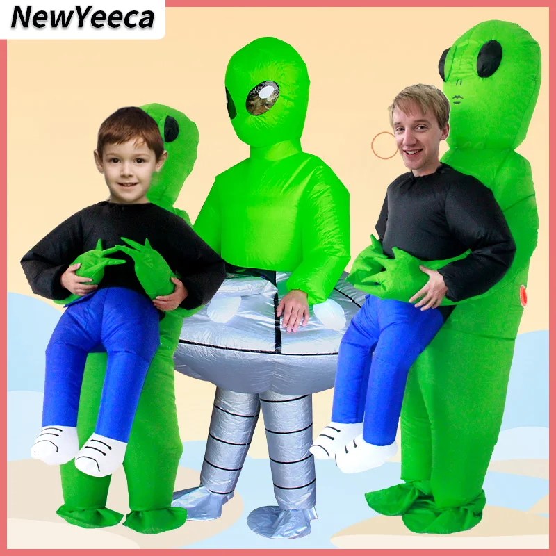 Comprar Disfraz inflable de extraterrestre para niños y adultos, disfraz de  fiesta para niños y niñas, disfraz divertido de Anime, disfraz de Halloween  para hombre y mujer