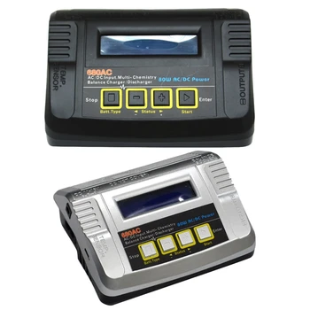 

680AC 80W 6A AC DC RC Battery Balance Charger Discharger for Toy 1-6S LiPo LiFe Lilon NiCd NiMH Battery Charging Power EU Plug