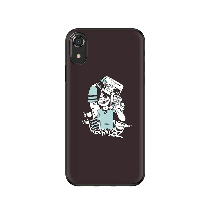 B3 EWAU Gorillaz силиконовый браслет чехол для телефона для Iphone 5, 5s, se, 6, 6s 7 8 Plus X XR XS 11 Pro Max - Цвет: B3