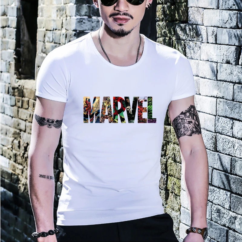 XMT0330 LUS LOS Новинка супергерой Железный человек Капитан Америка Зимний Солдат Marvel футболка Мстители Костюм комиксов супергерой Мужская - Цвет: XMT0330