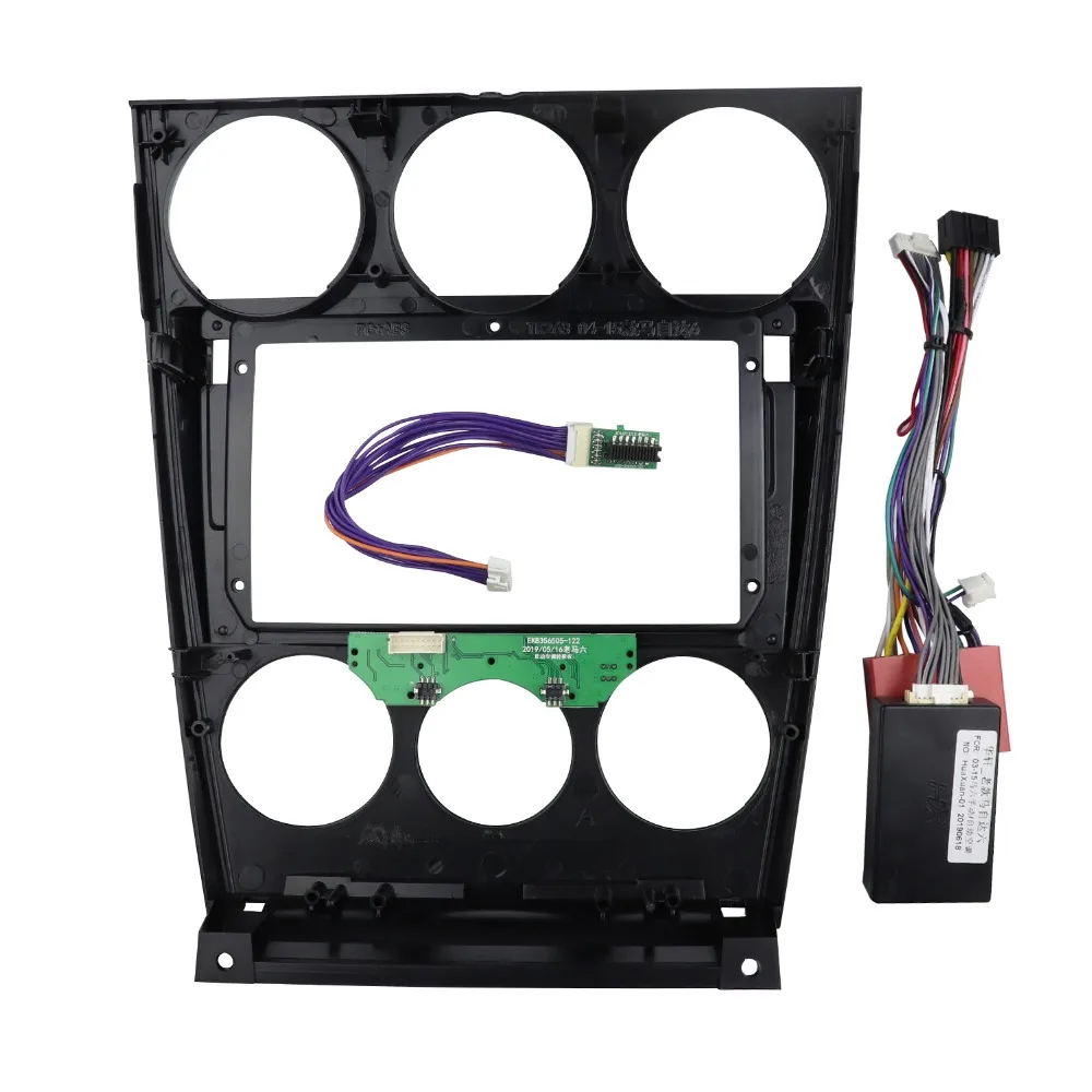 9-дюймовый автомобильный радиоприемник Fasica для Mazda 6 2004- CD DVD gps ободок приборной панели Установка отделка комплект для переоборудования рамка кабель