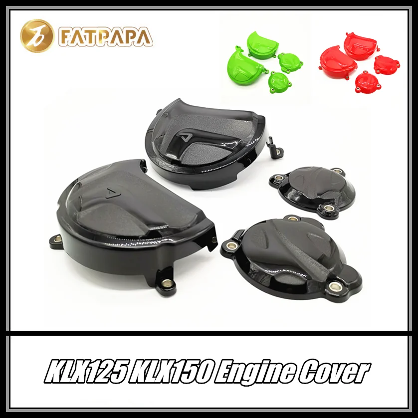 Для KAWASAKI KLX125 KLX150 аксессуары для мотоциклов Запчасти защитный кожух двигателя