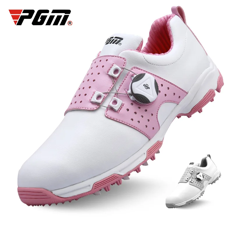 Pgm Golf Shoes Womens Lightweight Knob 