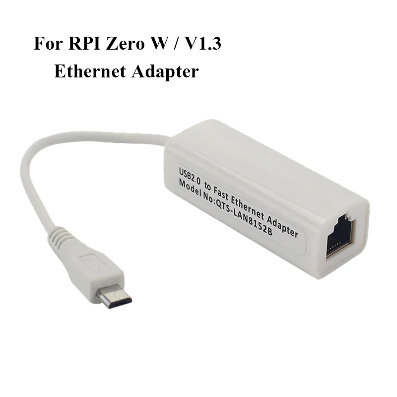 Raspberry Pi Zero Micro USB Ethernet адаптер RJ45 конвертер для V1.3 W | Компьютеры и офис