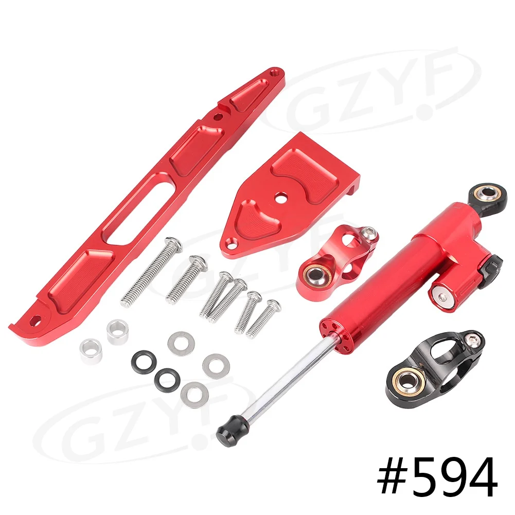 steering damper estabilizador satety controle com suporte de montagem conjunto