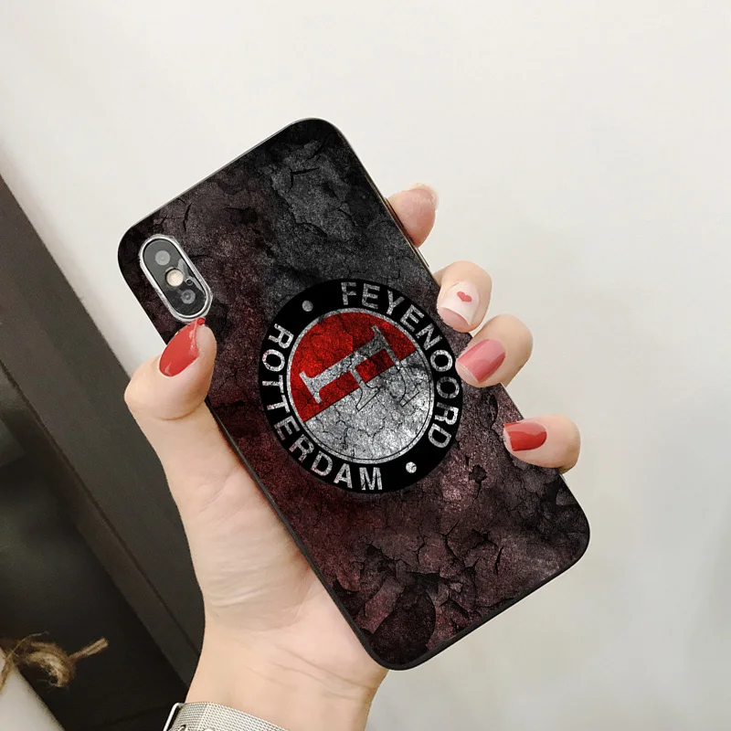 Чехол для телефона Feyenoord Rotterdam FC DIY чехол Robin Van Perisie Shell мягкий TPU чехол для iPhone X XR XS MAX 7 8 7plus 6 6S 5S 5