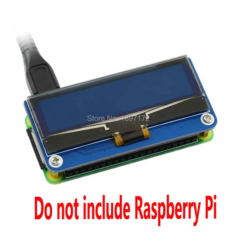 Raspberry pi 2,23 дюймовый oled-дисплей 128 × 32 пикселей, SPI/iec интерфейс для pi 3B/4B/zero W