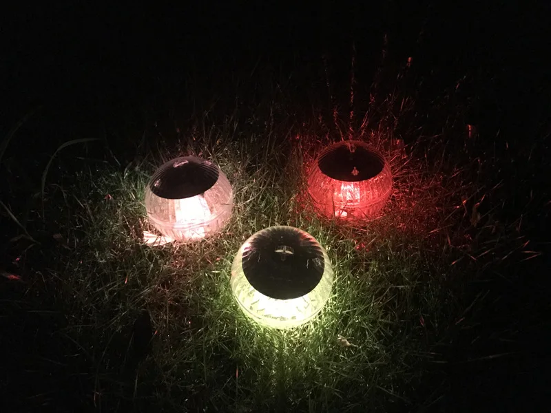 underwater led lights Underwater Light Swimming Pool Led Light Waterproof Floating Solar Led Light Outdoor Changing Water Drift Lamp Garden Light colour changing solar garden lights