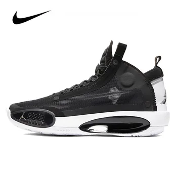 

Nike Air Jordan 34 Women's Basketball Shoes Eclipse High-top Jordan Shoes Basketball Sneakers Jordan Shoes Original AR3240-001
