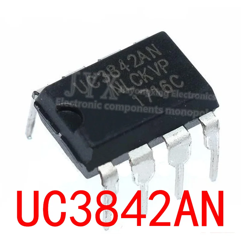 

10PCS UC3842AN DIP8 UC3842 UC3842BN DIP 3842AN DIP-8 UC3842A UC3842B UC3842 new and original IC