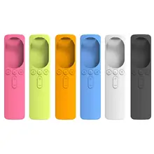 1pc silicone macio capa protetora capas de controle remoto para xiaomi bluetooth caixa de tv controle remoto