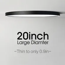 

20inch Large Bedroom Ceiling Led Ceiling Lamps Room Lights Lighting Fixture Ultrathin Led Ceiling Light For Living Room kitchen