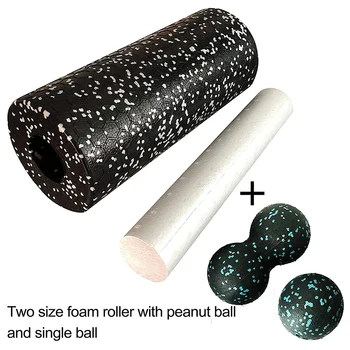 

Trigger Point Foam Roller Set High Density Massage Roller Peanut Ball for Neck Back Muscles Deep Tissue Massage
