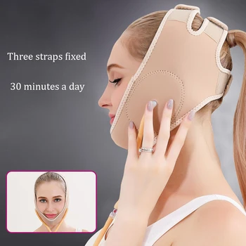 

Air Press Lift Up Belt Face-Lift Mask Massager V-Line Cheek Chin Slimming Belt Face Shaper For Weight Loss Skin Care Beauty Tool