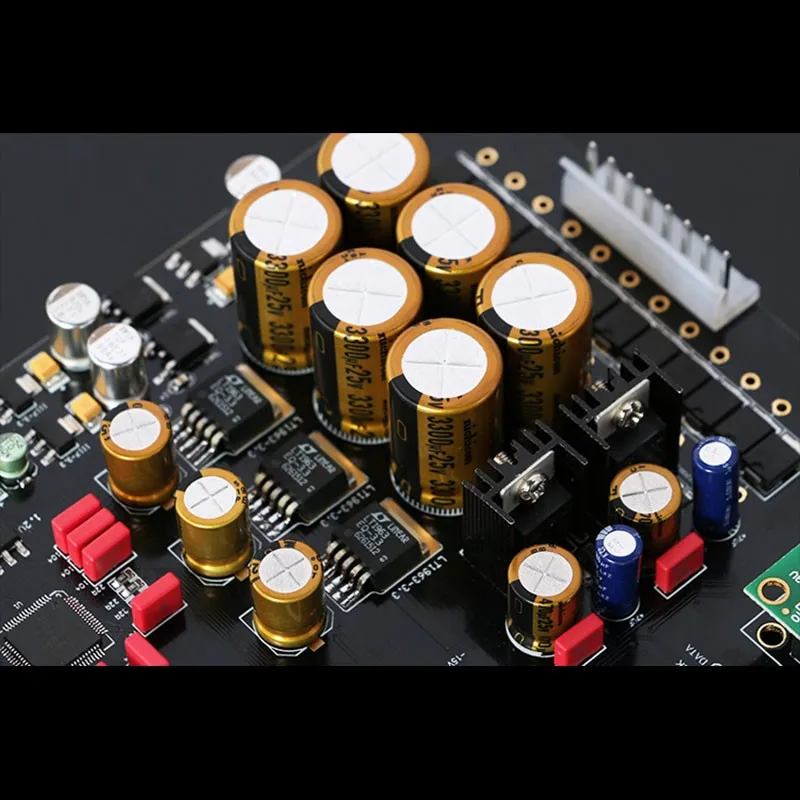 TZT двойной ES9038PRO декодер плата DAC DSD 384K /Amanero USB /Bluetooth 5 0 без потерь волокна