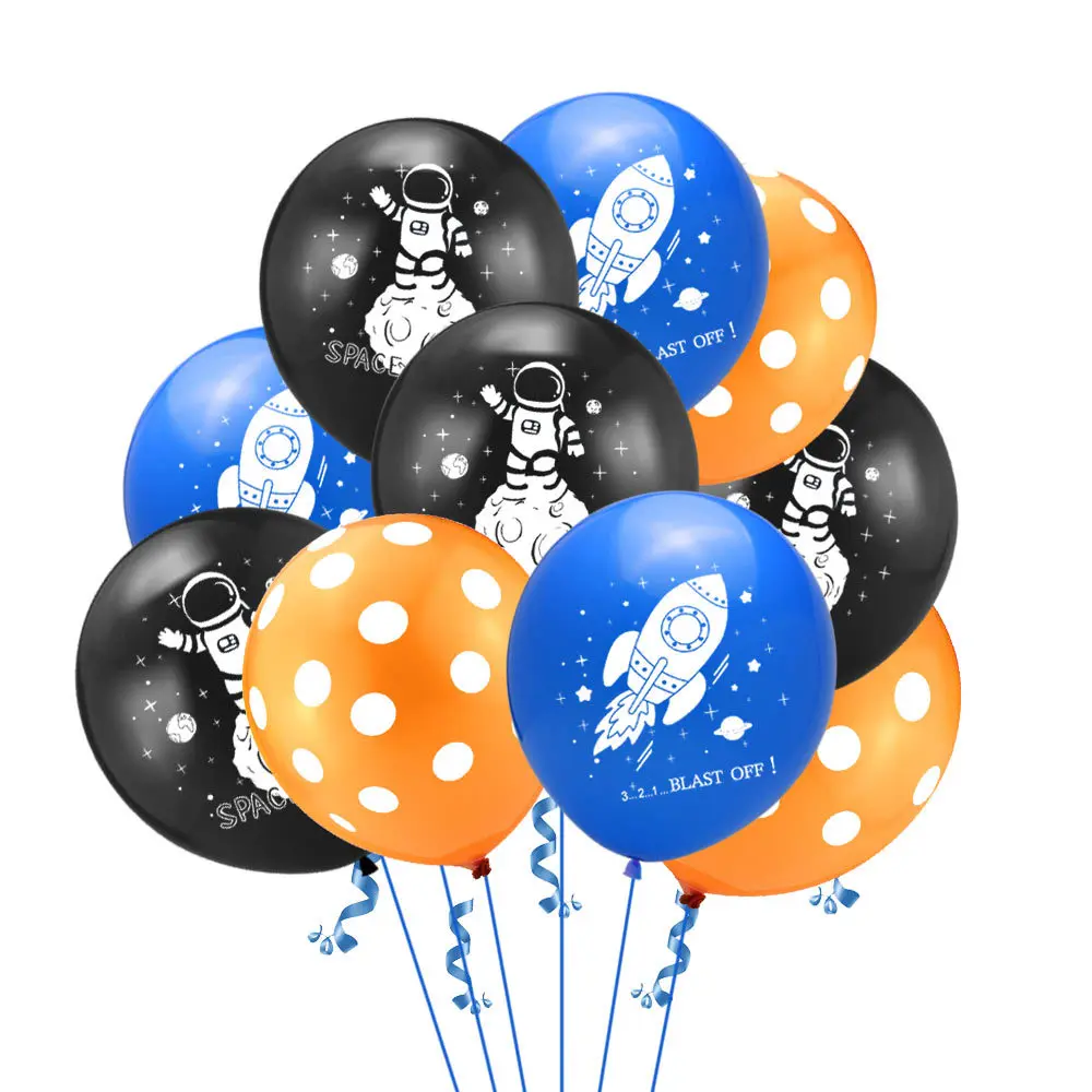 火箭3_宇航员4_桔色波点3