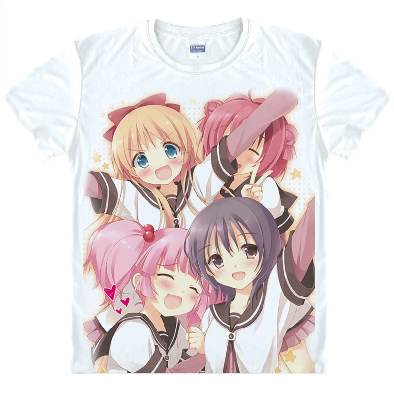 Yuru Yuri Shirt Anime | Cosplay Tshirts Tops | Akari Anime Shirt | Top Animes  Yuri - Anime - Aliexpress