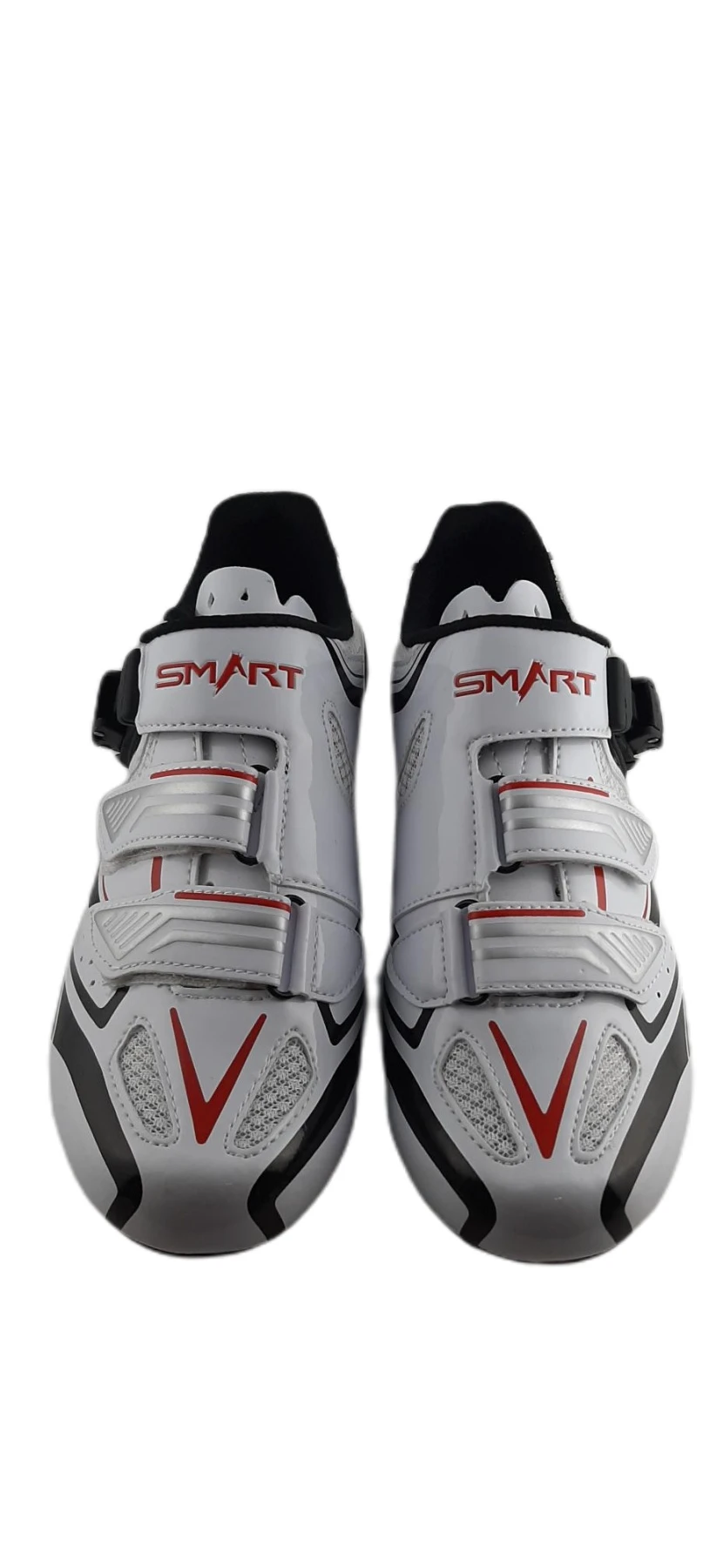 Zapatillas Smart, Ciclista, Ciclismo Doble Cierre Rotativo Blanco Talla 42,zapatos de bicicleta de para bici|Zapatillas de ciclismo| - AliExpress