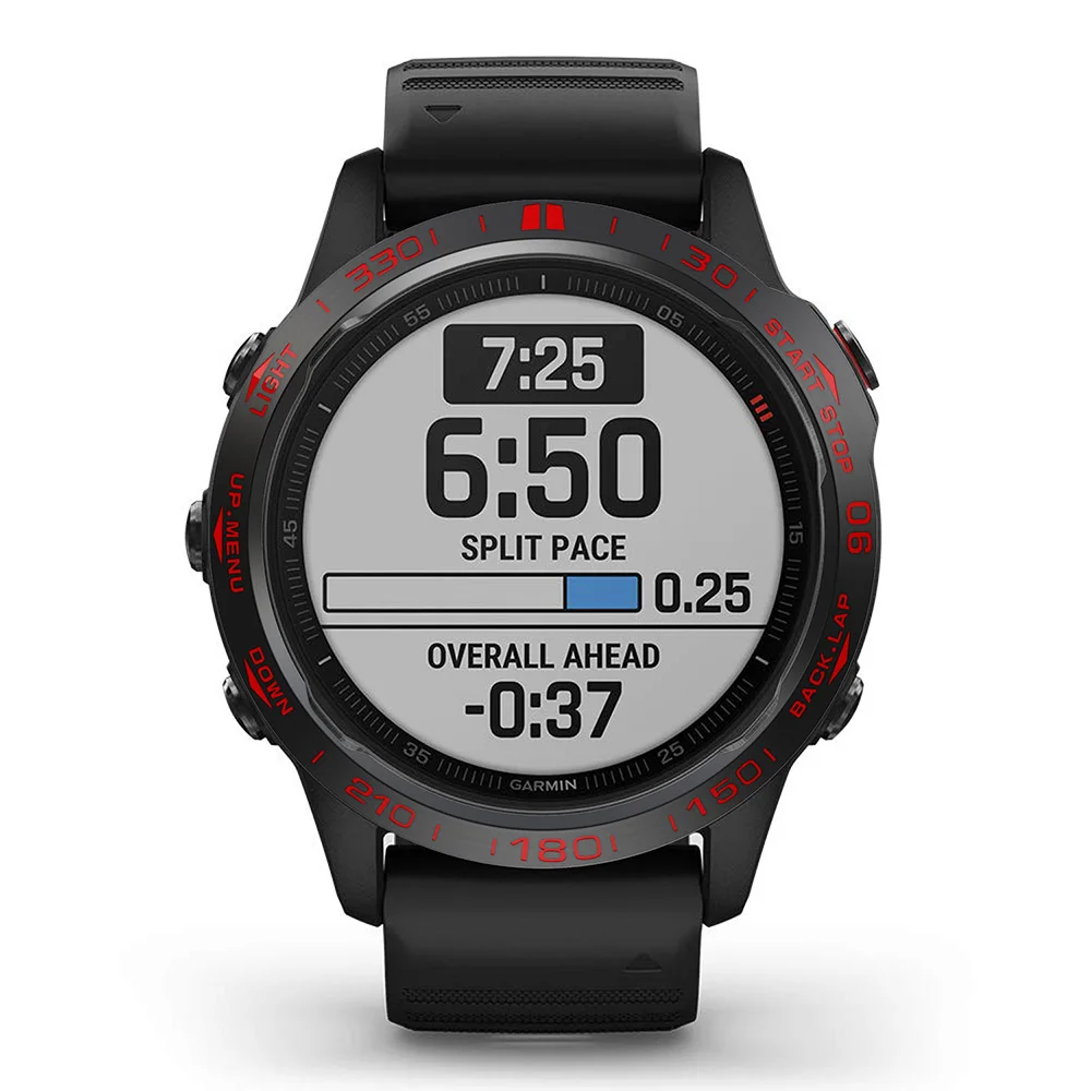 Фото Рамка для стайлинга для Gamrin Fenix 6/6 Pro Sapphire с защитой от царапин №2