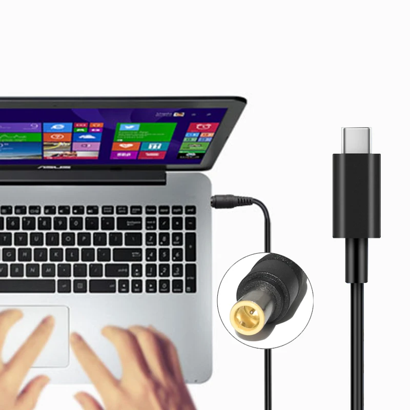 USB Type C PD зарядный кабель шнур для Lenovo Thinkpad E420 E430 T61 Z60T T60 T420 T430 T500 блок питания