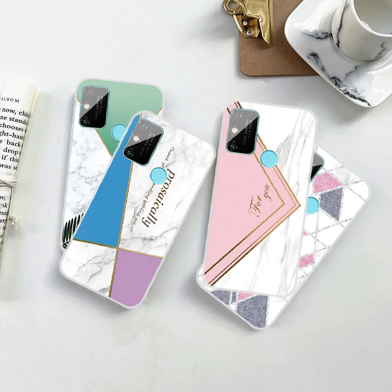 

Luxury Clear Marble Phone Case For Huawei Mate 10 20 20X 30 Lite Pro Transparent Soft TPU Silicone Cover For Huawei Mate 8 9 Pro