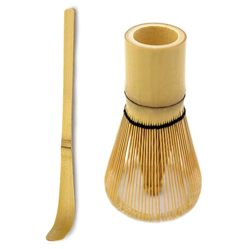 

Japanese Matcha Set (2 Pieces) - Matcha Bamboo Tea, Chashaku - Tea Ceremony Set