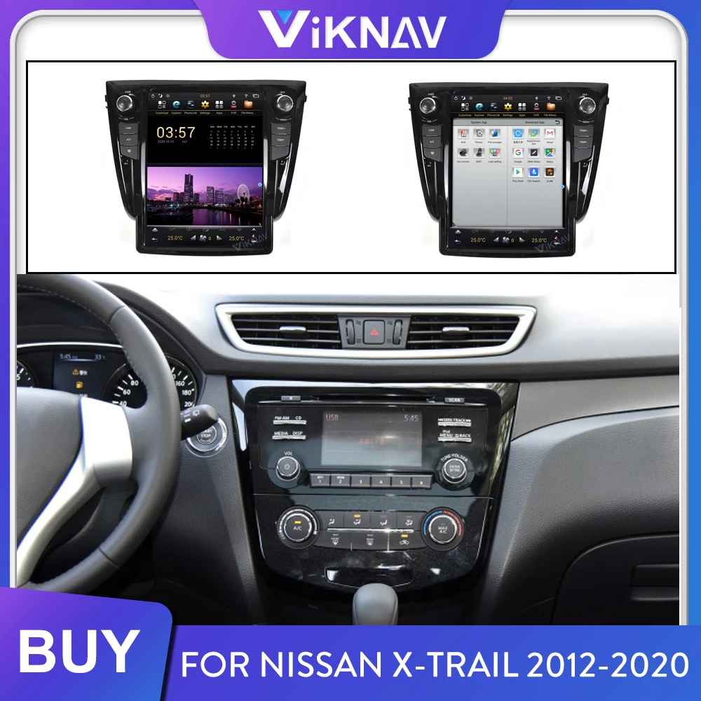 Car Gps Navigation Radio Multimedia Player For Nissan Xtrail 20122020