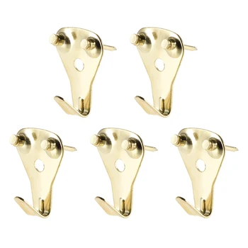 

uxcell Picture Hangers, Photo Frame Hanging Hooks Kit with Nails for Wall Mounting, Holds 50 lbs, 30 Pcs