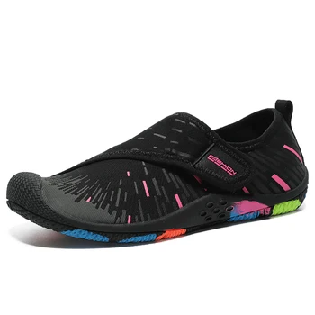 

2020 New Men Women Water Shoes Outdoor Beathable Flat Walking Beach Shoes Mens Upstream Women Aqua Sneakers Quick Dry
