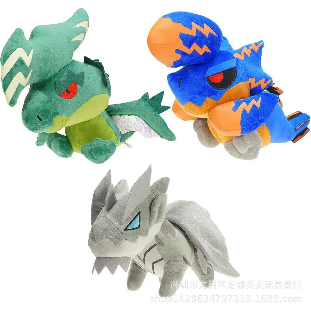 Игроманов костюм Монстер Хантер для Brachydios Kushala Daora плюшевые игрушки куклы чучела