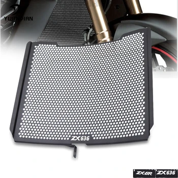 

Motorcycle Radiator Guard Grille Protector Cover For KAWASAKI ZX636 ZX 636 ZX-6R ZX6R ZX 6R 2013-2020 2018 2017 2016 Accessories