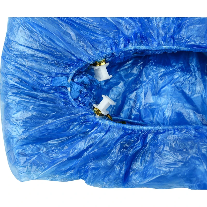 Waterproof PE shoe cover for disposable shoe cover automatic foot machine 100pcs shoe covers disposable shoe covers plastic shoe cover