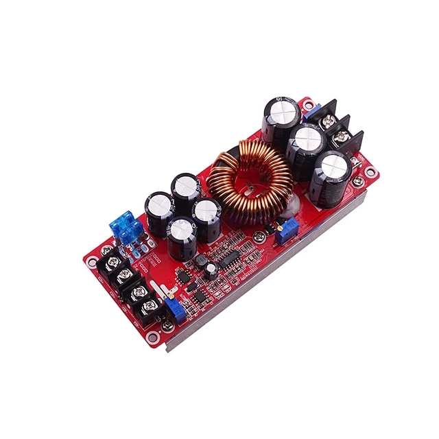 

A5-- 1200W 20A DC Converter Boost Step-up Power Supply Module IN 8-60V OUT 12-83V