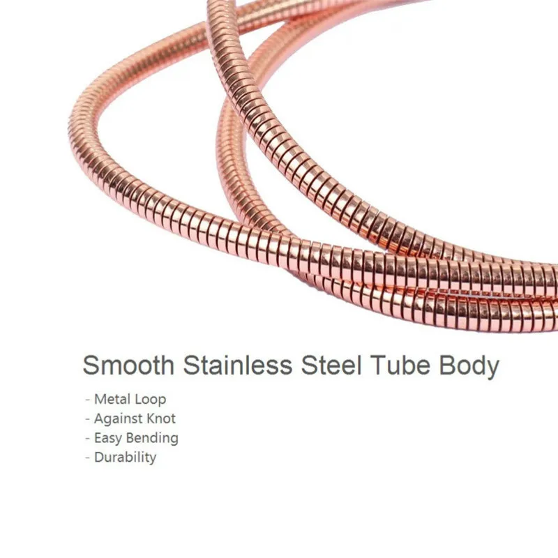 NOHON Metal Spring Micro USB Cable for Samsung S4 S5 S6 S7 J7 Stainless Steel Fast Charging Cable Android Charger Data Sync Cord