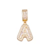 Juya DIY 33*13mm Gold A-Z Initial Letter Charms Alphabet Pendant for Handmade Necklace&Bracelets Name Jewelry Making Accessories ► Photo 2/6