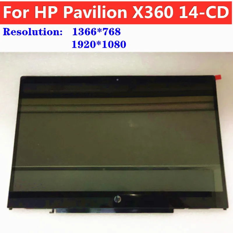 14-дюймовый ЖК-дигитайзер для ноутбуков серии HP Pavilion X360 14W-CD 14-cd сенсорный