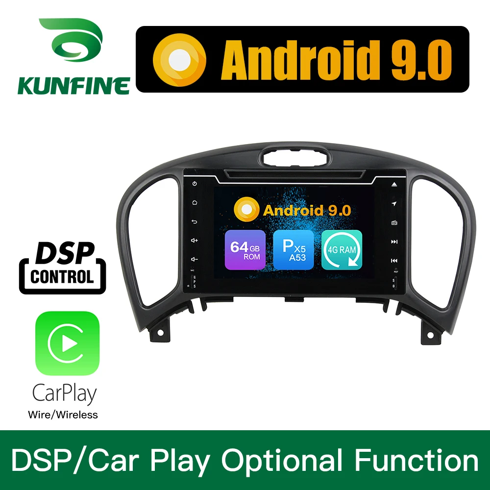 

Android 9.0 Octa Core 4GB RAM 64GB ROMCar DVD GPS Navigation Multimedia Player Car Stereo for Nissan Juke 2004-2016 Radio