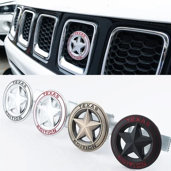 

Car Styling Texas Edition Badge Emblem Decal Sticker For Jeep Wrangler Compass Grand Cherokee Patriot Liberty Renegade Commander
