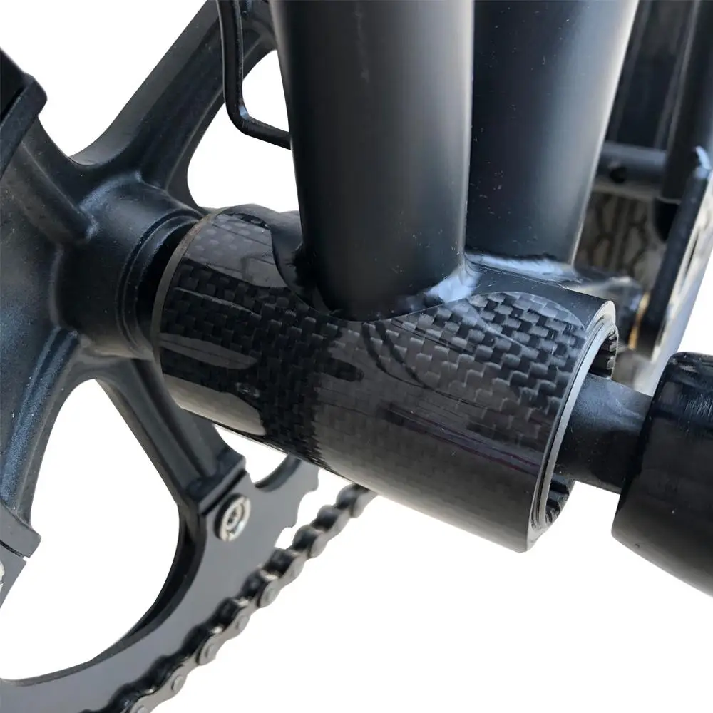 Trigo Carbon Chain Stay Guard Frame Protector For Brompton Folding Bike 1.1g 