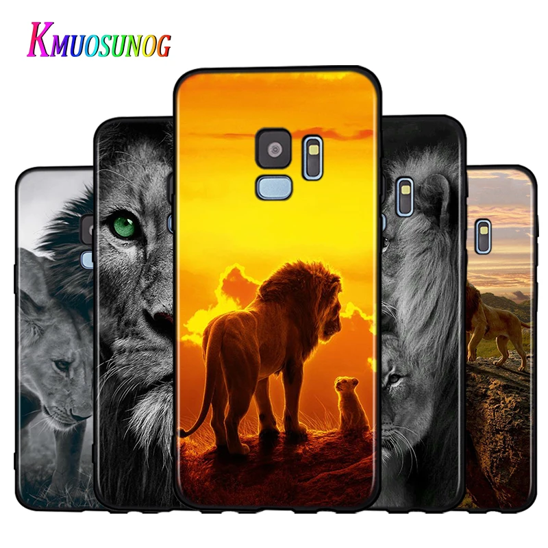 Silicone Cover The Lion king animal For Samsung Galaxy A9 A8 A7 A6 A6S A8S Plus A5 A3 Star 2018 2017 2016 Phone Case | Мобильные