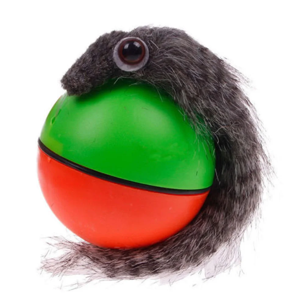 1pc Cat Toys Beaver Weasel Rolling Motor Ball Toy for Pet Cat Dog Jumping Fun Moving Chaser Random Color Pet Product hamster toys