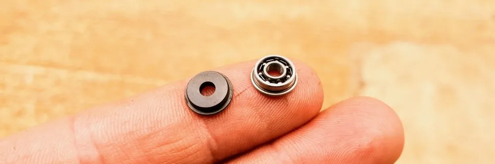Страйкбол CNC Алюминий двойное уплотнительное кольцо подшипник AEG 8 отверстий поршневой головки передовые Тип для AEG V2/3 редуктора Пейнтбольные аксессуары