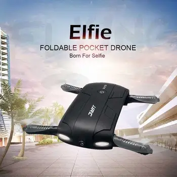 

JJRC H37 Elfie Foldable Mini Pocket Selfie RC Drone Quadcopter with Camera HD WiFi FPVG-sensor Headless Mode 6 Axis Gyro