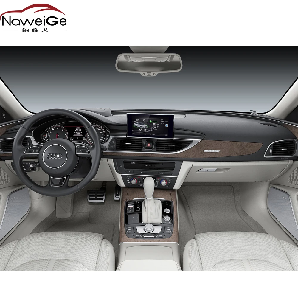 NaweiGe 8 дюймов Android quad core 7 1 2 + 32 Гб WIFI и 4G SIM автомобильный dvd для Audi-A6/A6L/A7 2012-2015 Стерео