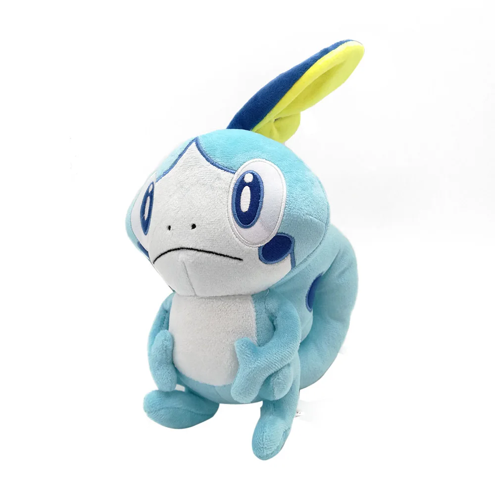 EMS 100/лот 4 стиля Scorbunny Sobble Grookey Galarian Sirfetch 'd 23-36 см плюшевая игрушка, фигурка куклы - Цвет: 26CM Sobble