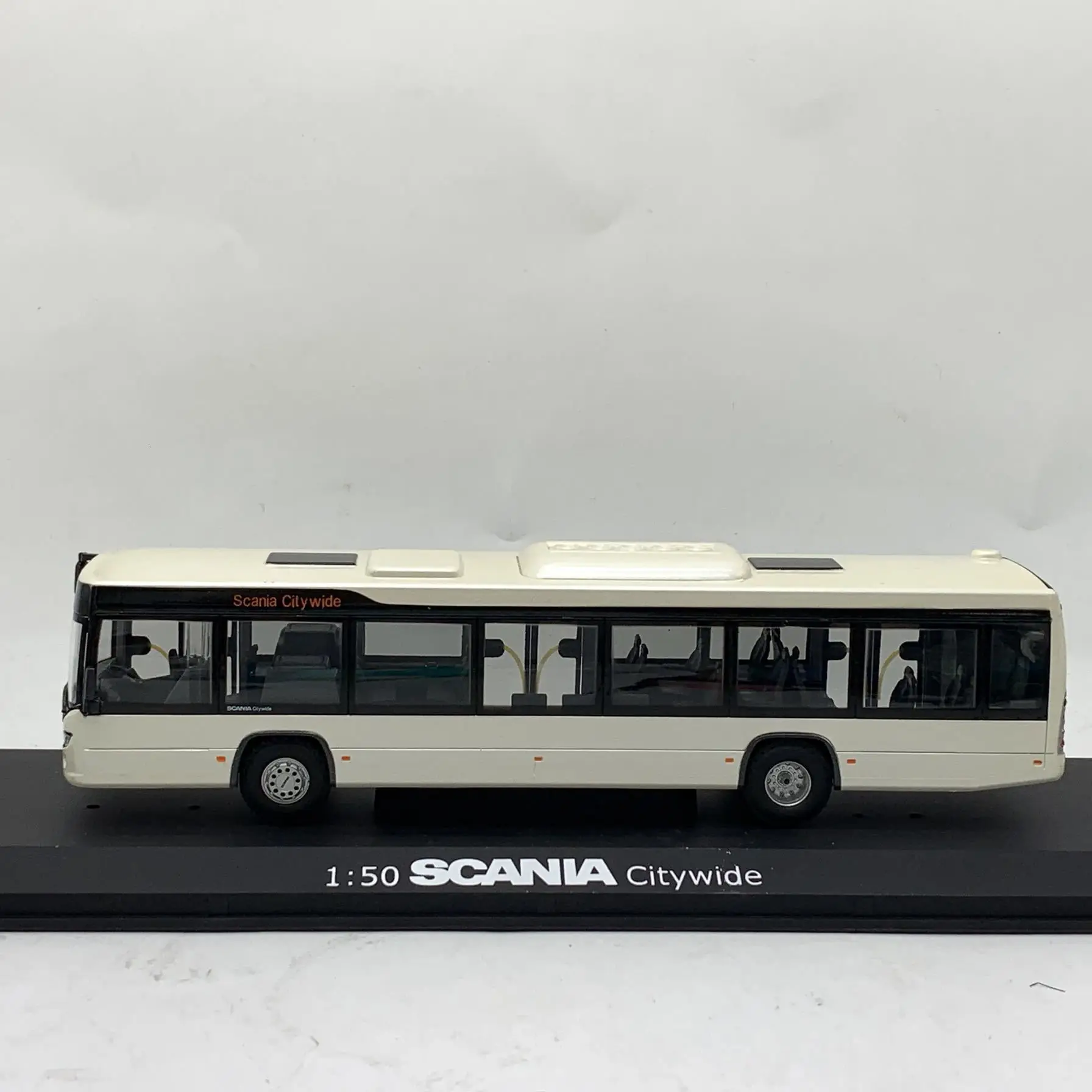 Редкая новая специальная цена литой металлический ящик 1/50 Scania автобус Длина модели 35 см домашний дисплей Коллекция игрушек для детей