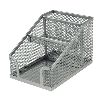 

Axent 2118-03-A Organizer Stand, Silver