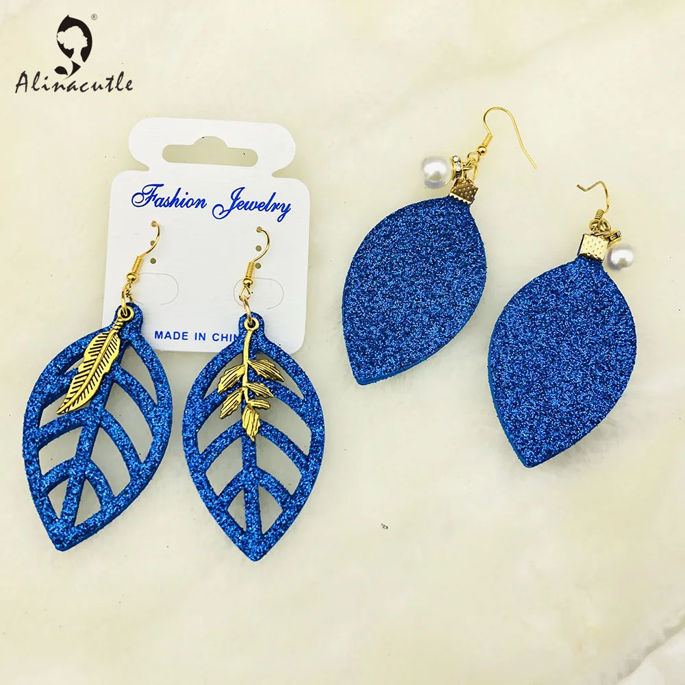 Alinacutle Metal Cutting Die Cut Leaves Tag Set Earrings Scrapbooking Paper Craft Handmade Card Album Punch Art Cutter | Дом и сад