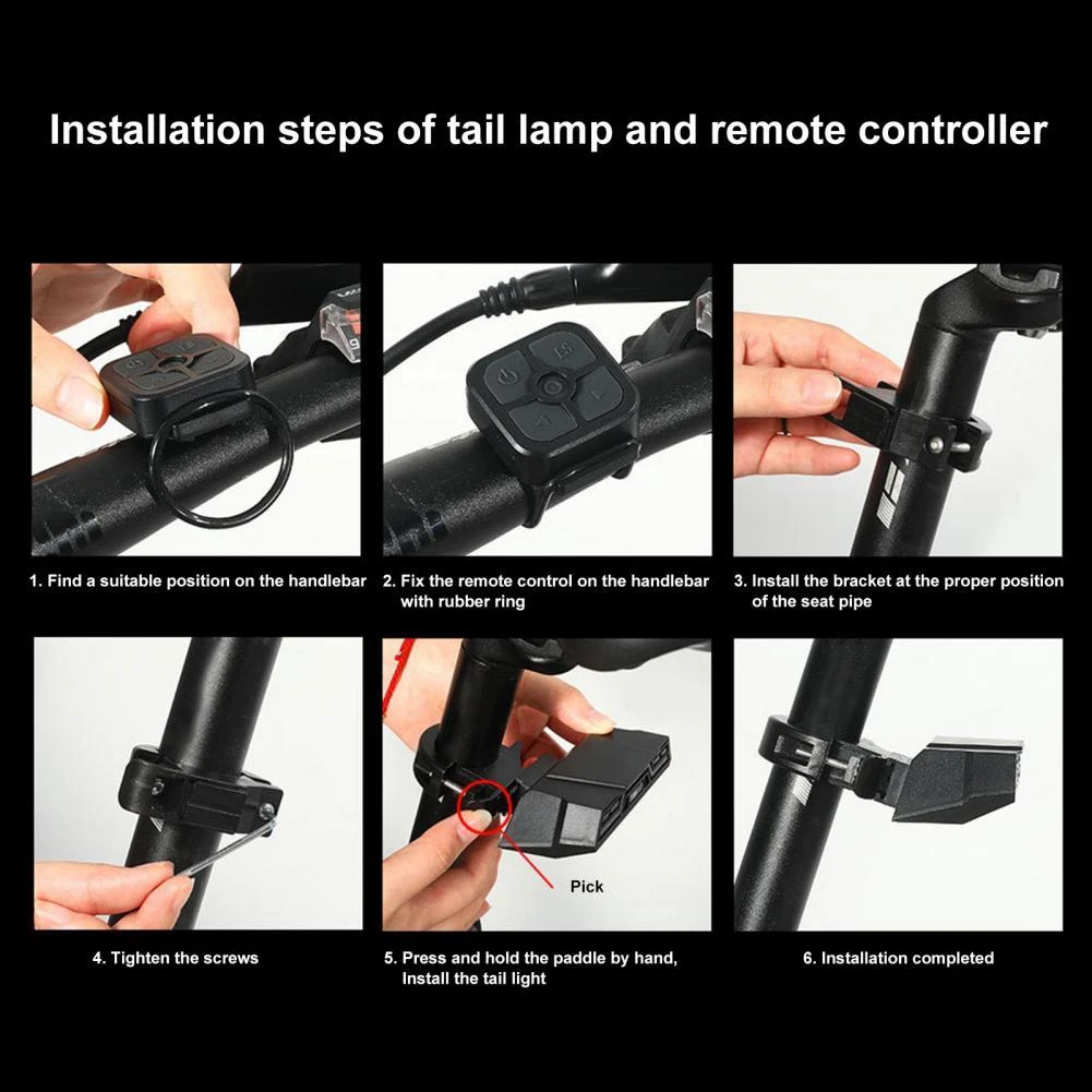1 Set Portable Abs Waterproof 7 Modes Waterproof Compact Usb Tail Light For Cycling Cycling Tail Light Warning Taillight Bicycle Light Aliexpress